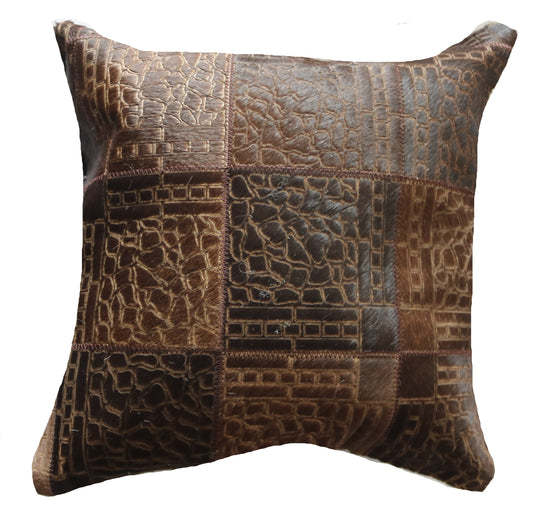 301297 Coussin Peau de Vache Cowhide Pillow Collection Quebecuir Premium