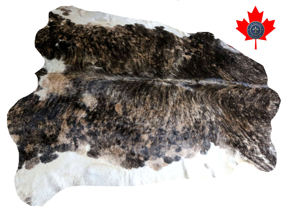 200696-   SIZE XXL TRICOLOR   Cowhide Rug - Quebecuir Premium Collection