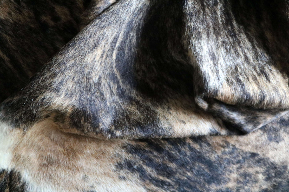 200696-   SIZE XXL TRICOLOR   Cowhide Rug - Quebecuir Premium Collection