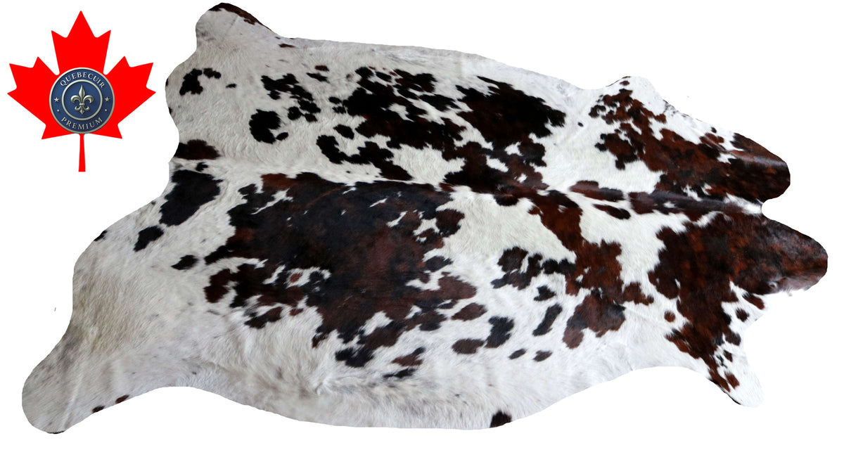 200697-   SIZE XXL TRICOLOR   Cowhide Rug - Quebecuir Premium Collection