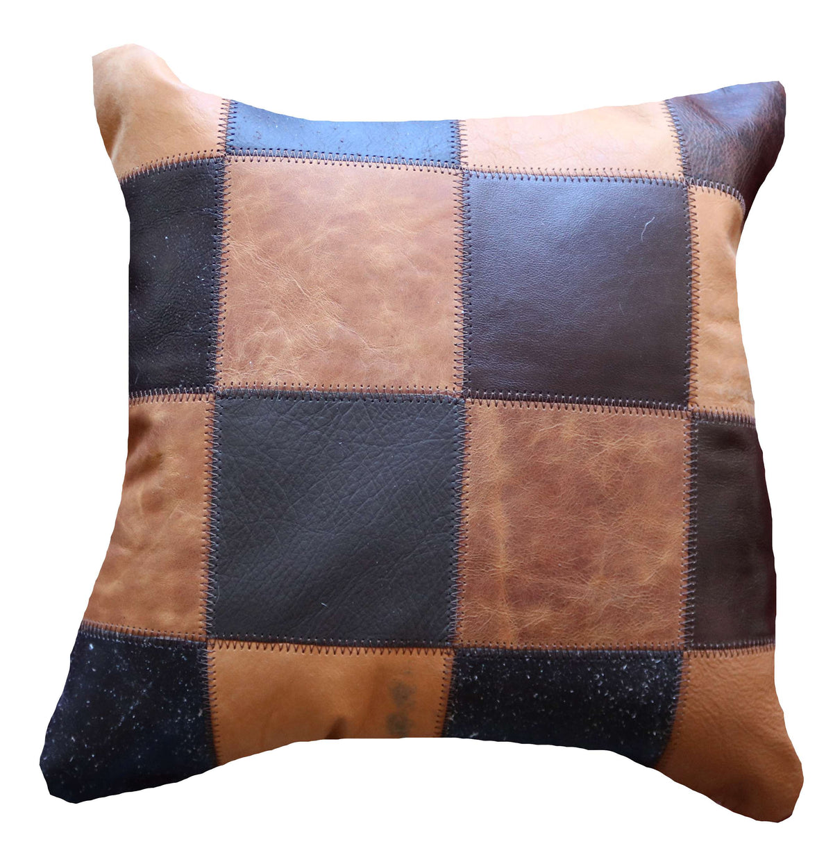 301383 Coussin Peau de Vache Cowhide Pillow   Collection Quebecuir Premium