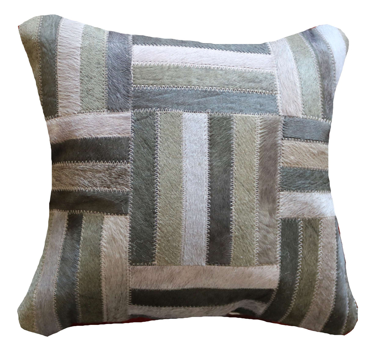 301388 Coussin Peau de Vache Cowhide Pillow   Collection Quebecuir Premium