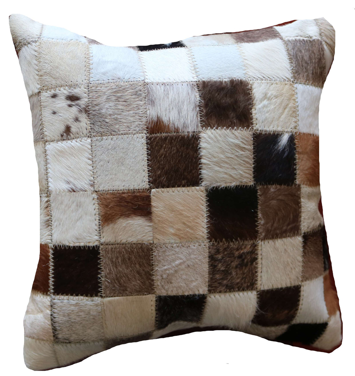 301389 Coussin Peau de Vache Cowhide Pillow   Collection Quebecuir Premium