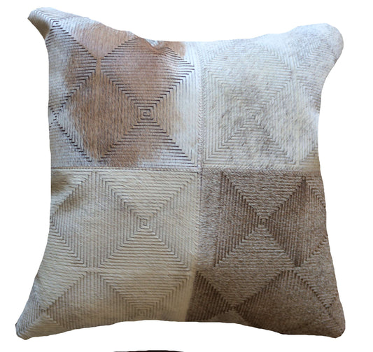 301391 Coussin Peau de Vache Cowhide Pillow   Collection Quebecuir Premium
