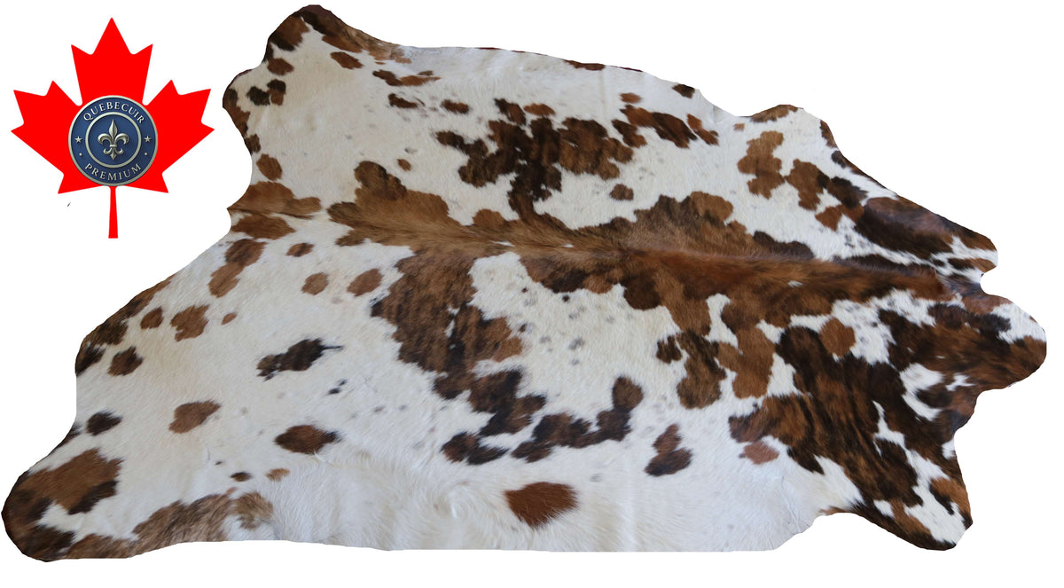 200698-   SIZE XXL TRICOLOR   Cowhide Rug - Quebecuir Premium Collection
