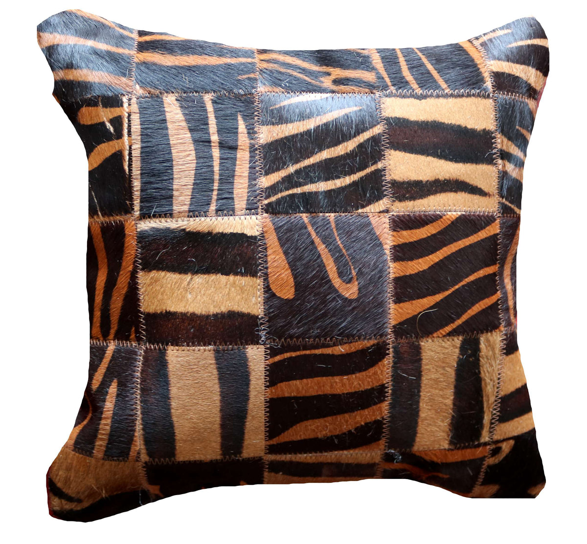 301395 Coussin Peau de Vache Cowhide Pillow   Collection Quebecuir Premium