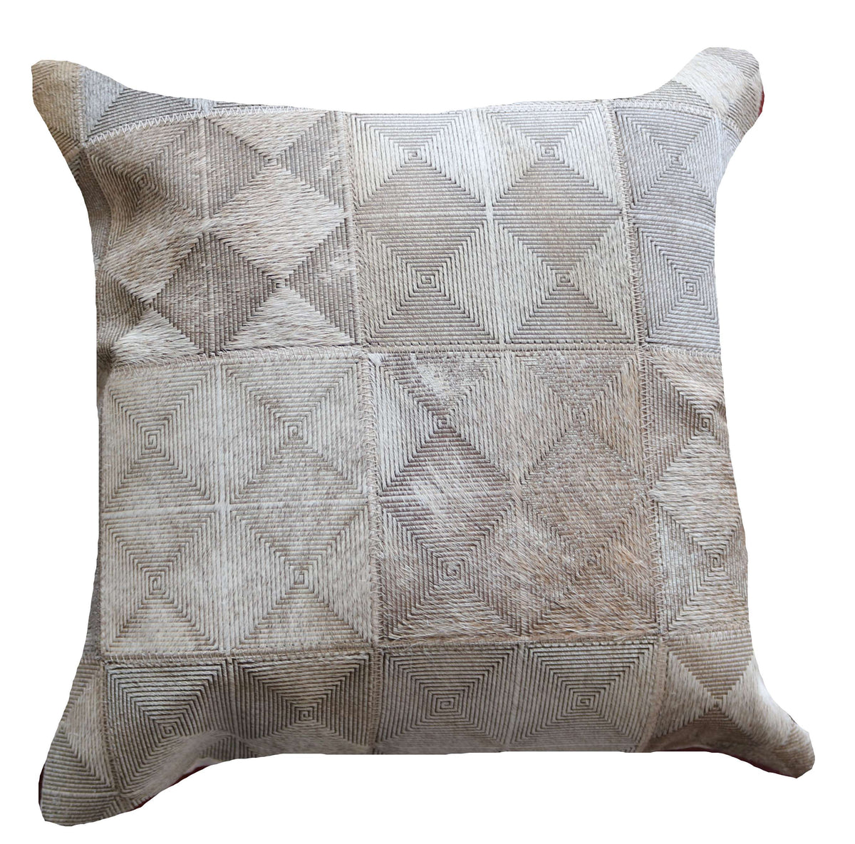 301396 Coussin Peau de Vache Cowhide Pillow   Collection Quebecuir Premium
