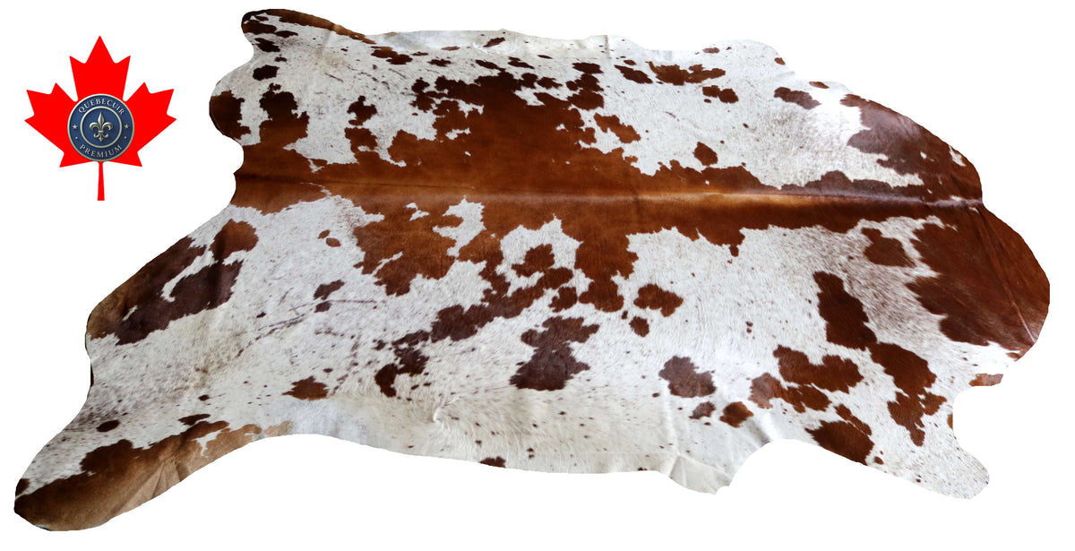 100364- SUPER BIG  SIZE XXXL TRICOLOR   Cowhide Rug - Quebecuir Premium Collection