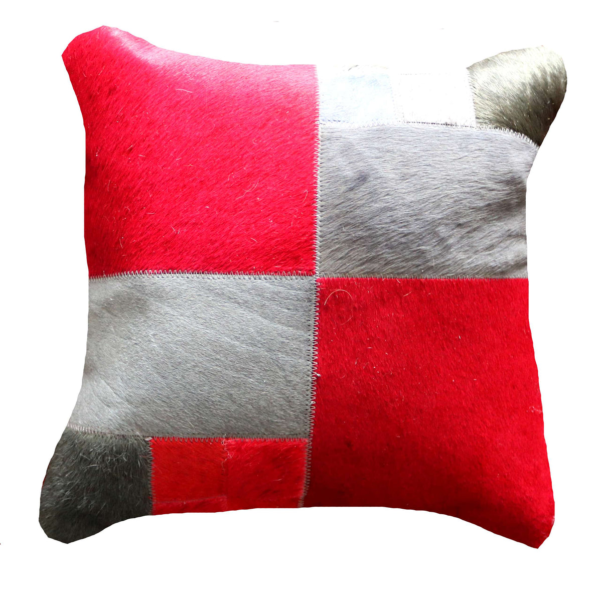 301404 Coussin Peau de Vache Cowhide Pillow   Collection Quebecuir Premium