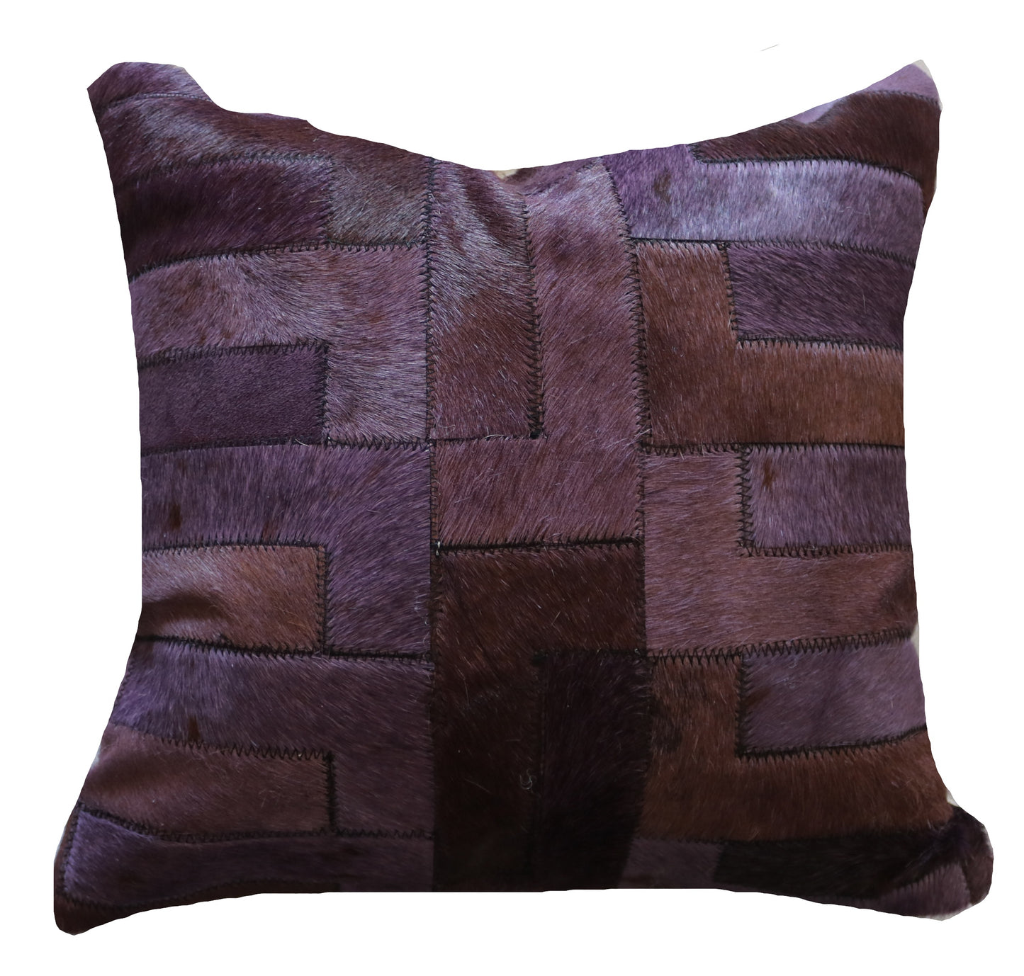 301313 Coussin Peau de Vache Cowhide Pillow Collection Quebecuir Premium