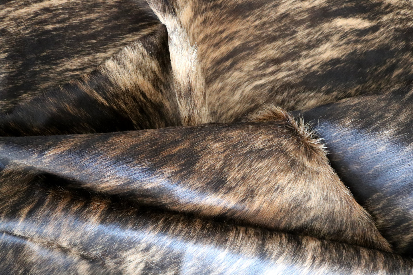 100178  Tricolor Cowhide Rug - Quebecuir Premium Collection