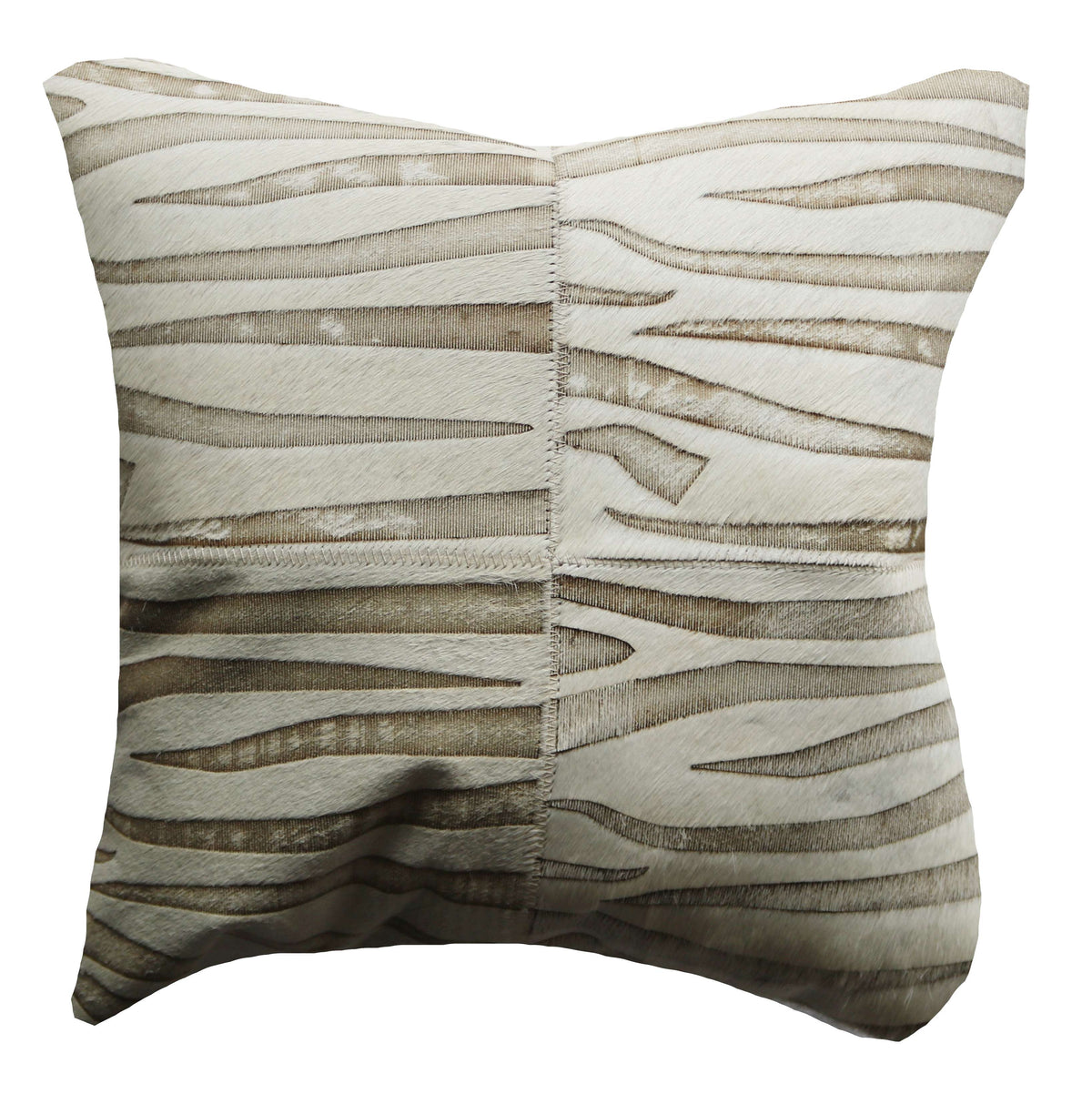 301418 Coussin Peau de Vache Cowhide Pillow   Collection Quebecuir Premium
