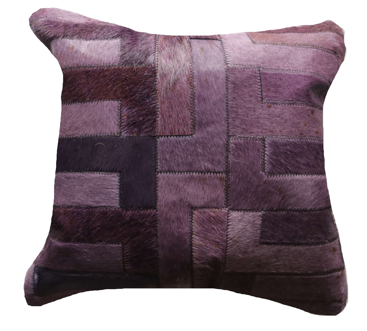 301419 Coussin Peau de Vache Cowhide Pillow   Collection Quebecuir Premium