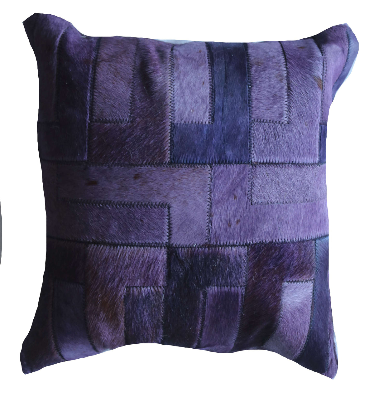 301423 Coussin Peau de Vache Cowhide Pillow   Collection Quebecuir Premium