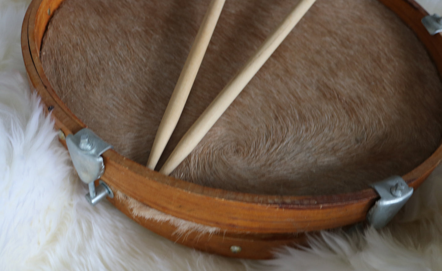 200606 16" Cowhide Drum Bombo Leguero - Tambour en peau de vache Bombo Leguero
