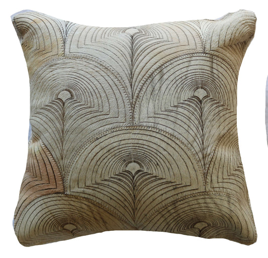 301431 Coussin Peau de Vache Cowhide Pillow   Collection Quebecuir Premium