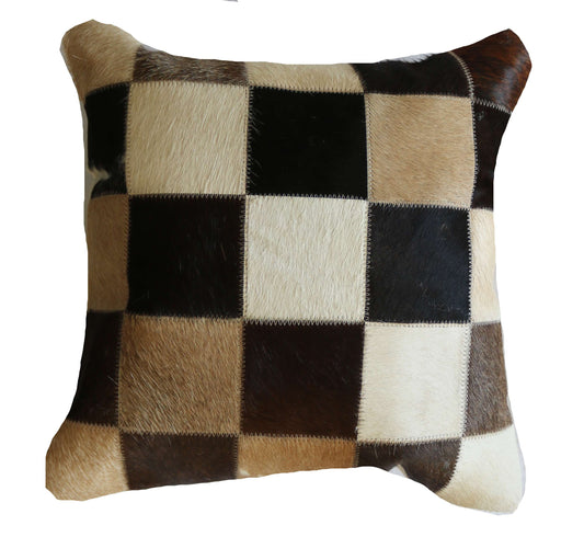 301432 Coussin Peau de Vache Cowhide Pillow   Collection Quebecuir Premium