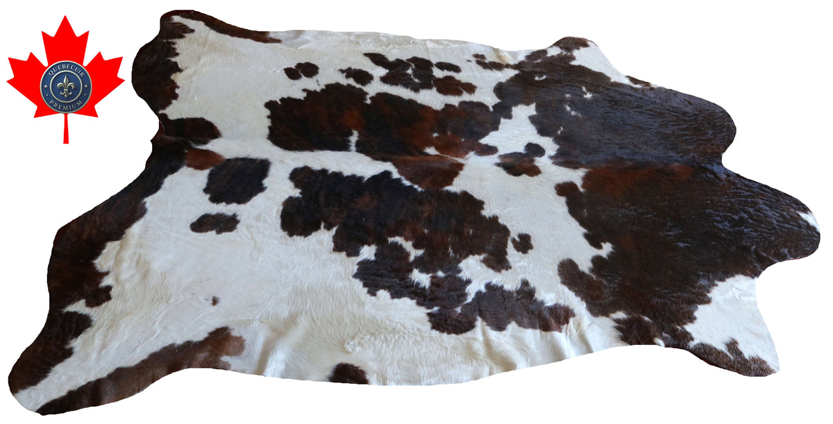 100380- SUPER BIG  SIZE XXXL TRICOLOR      Cowhide Rug - Quebecuir Premium Collection