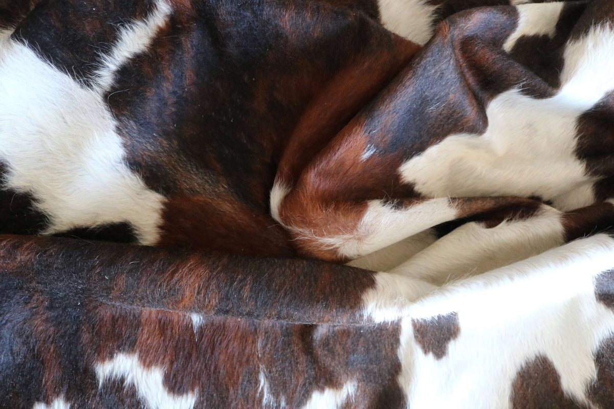 100380- SUPER BIG  SIZE XXXL TRICOLOR      Cowhide Rug - Quebecuir Premium Collection