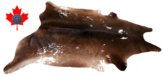 98805 - Cowhide Rug Tapis Peau de Vache  SUPER BIG SIZE XXXL -  Collection Quebecuir Premium