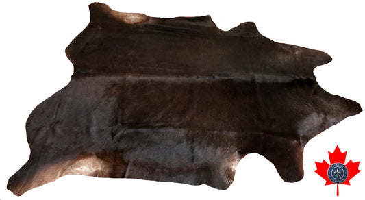 98819- Cowhide Rug Tapis Peau de Vache   BIG SIZE XXL -  Collection Quebecuir Premium