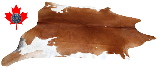 98824 - Cowhide Rug Tapis Peau de Vache  SUPER BIG SIZE XXXL -  Collection Quebecuir Premium