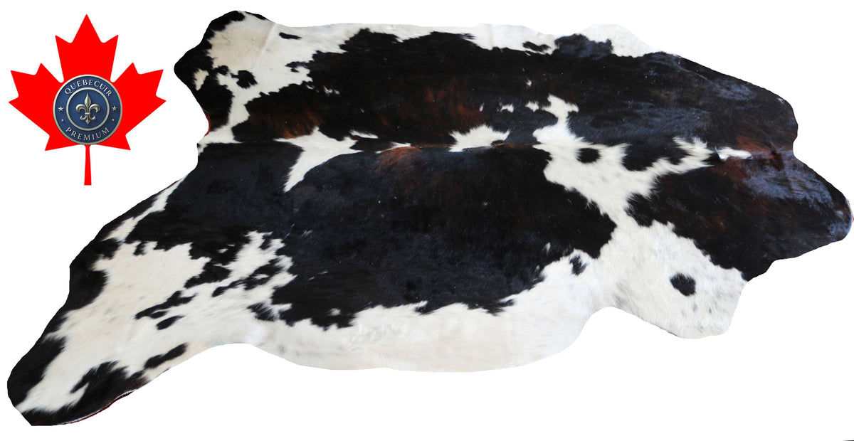 100381- SUPER BIG  SIZE XXXL TRICOLOR      Cowhide Rug - Quebecuir Premium Collection