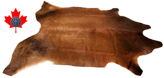 98826- Cowhide Rug Tapis Peau de Vache  SUPER BIG SIZE XXXL -  Collection Quebecuir Premium