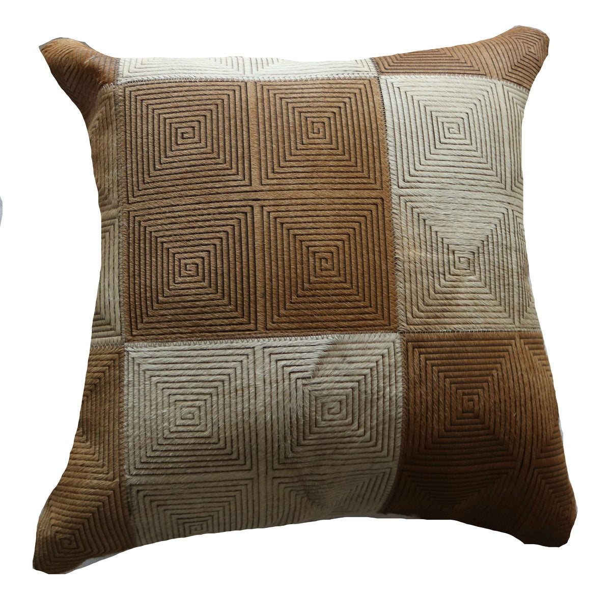 301460 Coussin Peau de Vache Cowhide Pillow BIG SIZE   Collection Quebecuir Premium