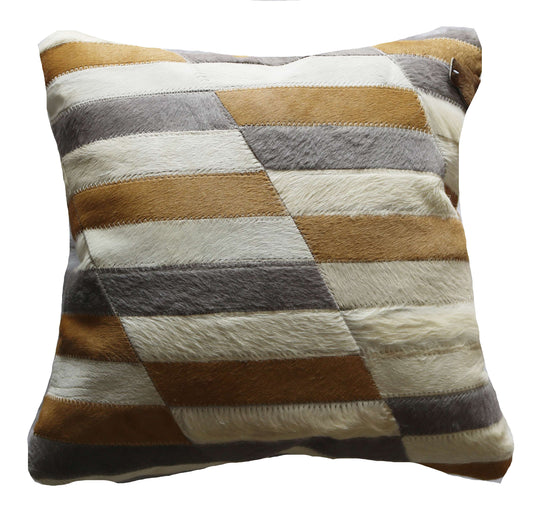 301463 Coussin Peau de Vache Cowhide Pillow BIG SIZE   Collection Quebecuir Premium