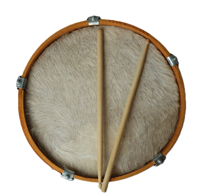 400001 16" Cowhide Drum Bombo Leguero - Tambour en peau de vache Bombo Leguero