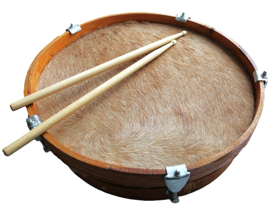 400002 16" Cowhide Drum Bombo Leguero - Tambour en peau de vache Bombo Leguero