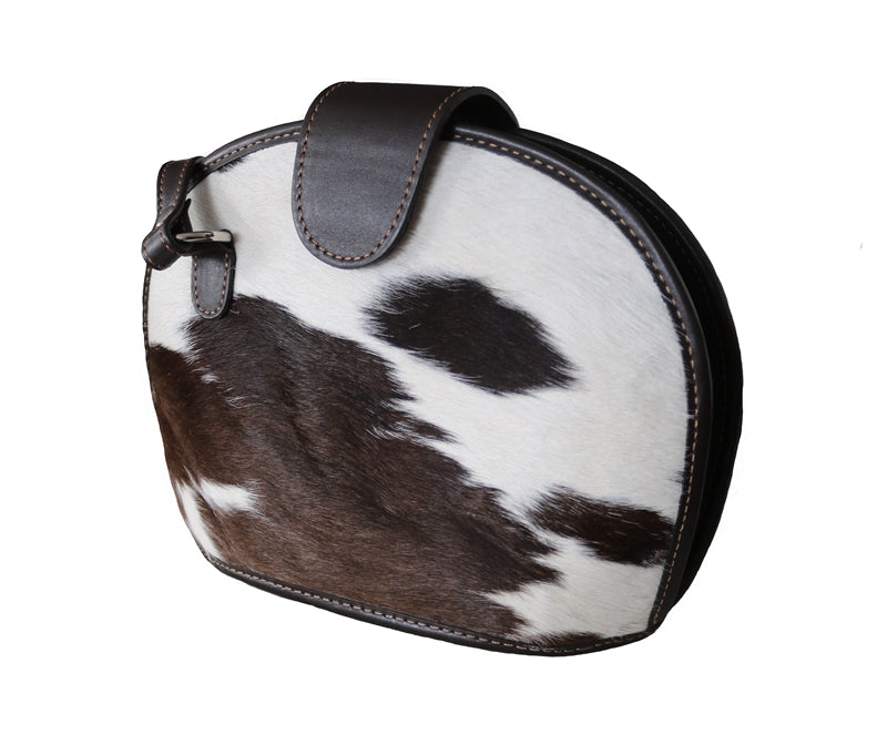 Leather and Cowhide handmade bag. Code 400005