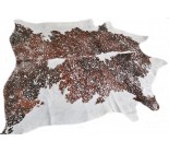 770 1026 cowhide rug tapis peau de vache SILVER METALLIC  XXXL Collection Canada Premium 