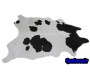 A 95354 Cowhide rug Tapis peau de vache Collection Quebecuir Rustique